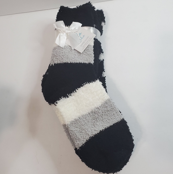 Hello Soho 2 Pack Cozy Slipper Socks - Picture 3 of 5